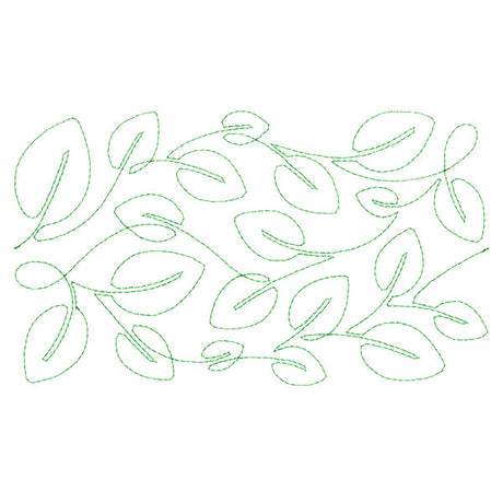 Nature's Textures - Leaves (Edge-to-Edge Quilting)