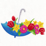 Showers and Flowers Umbrella Bouquet