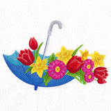 Showers and Flowers Umbrella Bouquet