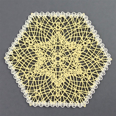 Honeycomb Doily (Battenburg Lace)