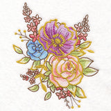 Shimmering Anemone and Rose Feature