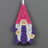 Charming Lady Gnome Ornament (Lace)