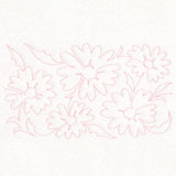 Spring Flowers - Daisies (Edge-to-Edge Quilting)