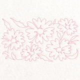 Spring Flowers - Daisies (Edge-to-Edge Quilting)