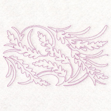 Spring Flowers - Lavender (Edge-to-Edge Quilting)