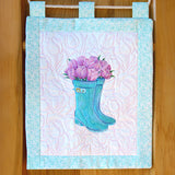 Spring Flowers - Tulips (Edge-to-Edge Quilting)