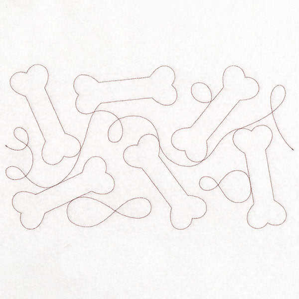 Dog Bones for Days (Edge-to-Edge Quilting)