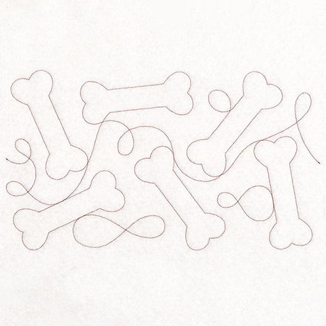 Dog Bones for Days (Edge-to-Edge Quilting)