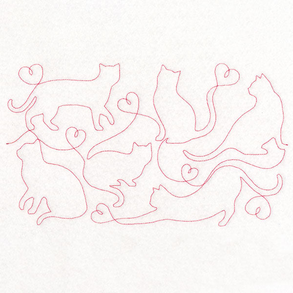 Cat's Meow (Edge-to-Edge Quilting)