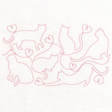 Cat's Meow (Edge-to-Edge Quilting)