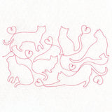 Cat's Meow (Edge-to-Edge Quilting)