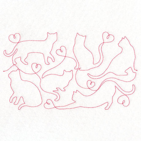 Cat's Meow (Edge-to-Edge Quilting)