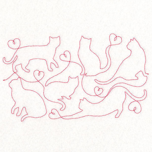 Cat's Meow (Edge-to-Edge Quilting)