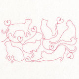 Cat's Meow (Edge-to-Edge Quilting)