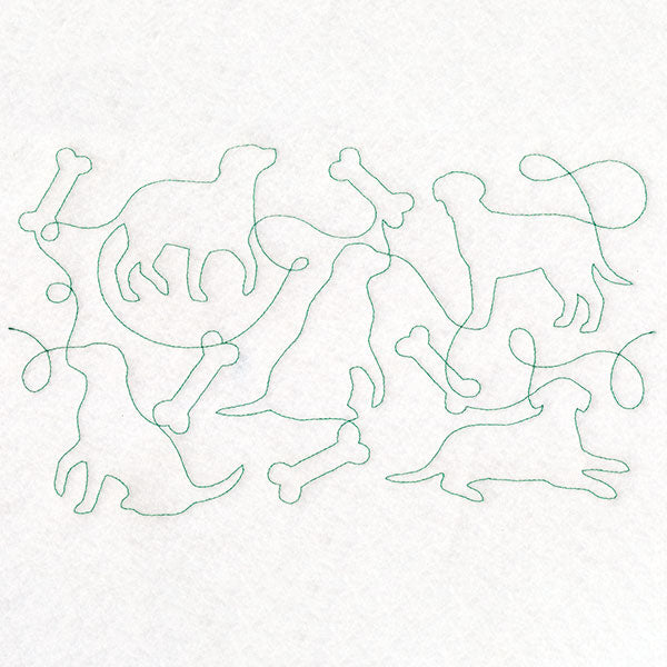 Dogs for Days (Edge-to-Edge Quilting)