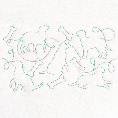 Dogs for Days (Edge-to-Edge Quilting)