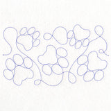 Perfect Pet Paws (Edge-to-Edge Quilting)