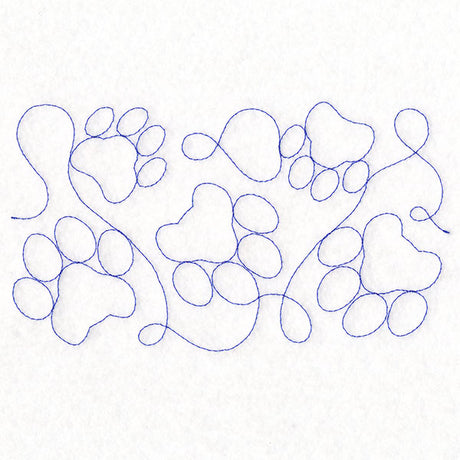 Perfect Pet Paws (Edge-to-Edge Quilting)