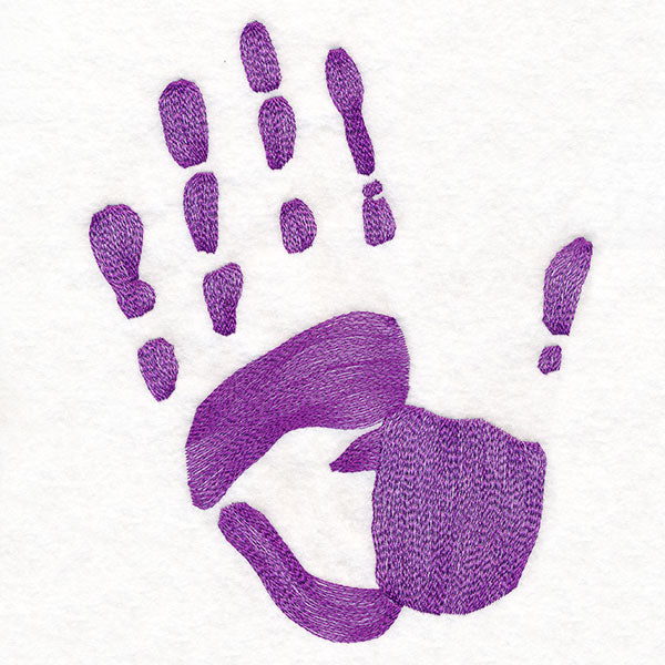 Family Handprints - Dad