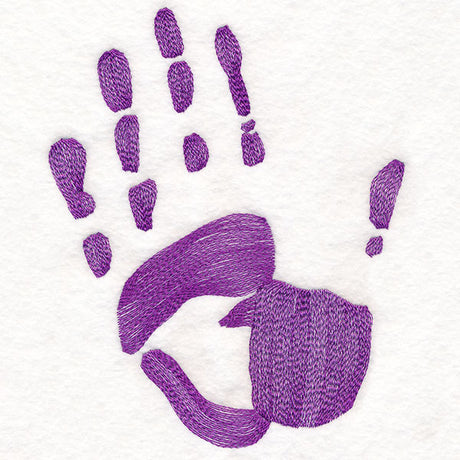 Family Handprints - Dad