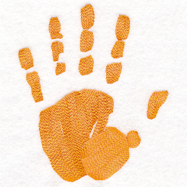 Family Handprints - Kid 1