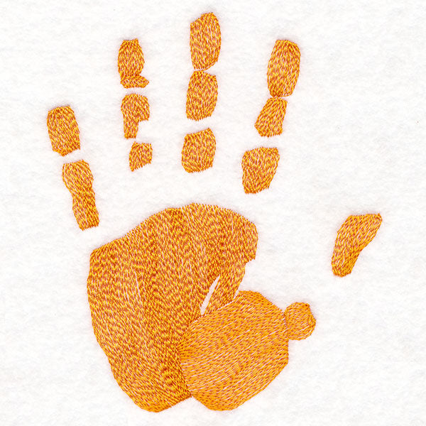 Family Handprints - Kid 1