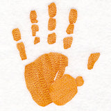 Family Handprints - Kid 1