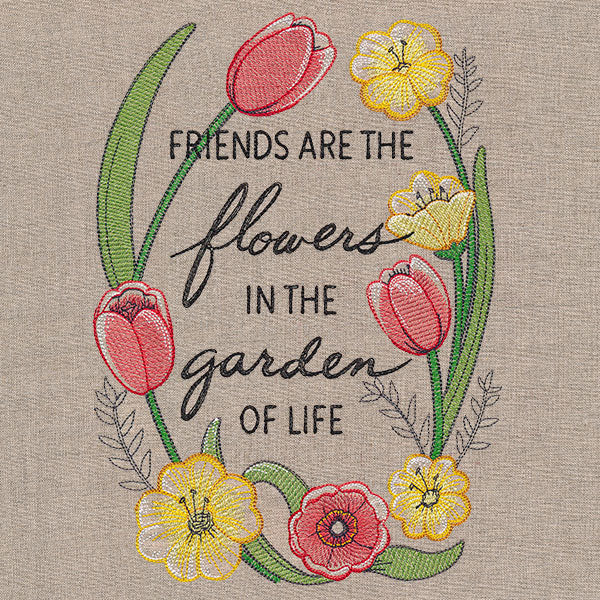 Friends in the Garden of Life