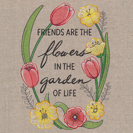 Friends in the Garden of Life