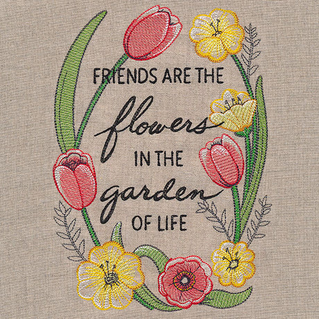 Friends in the Garden of Life