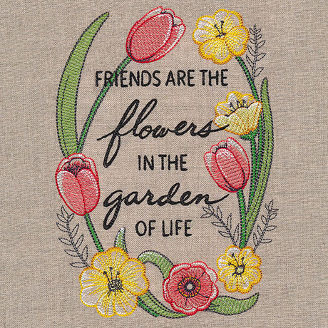 Friends in the Garden of Life