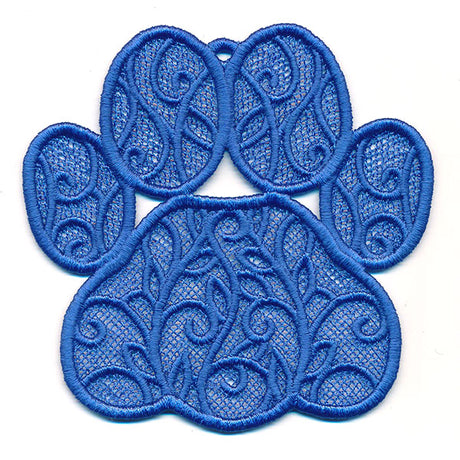 Cat Paw Ornament (Lace)