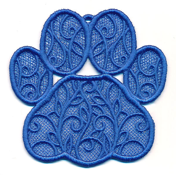 Cat Paw Ornament (Lace)