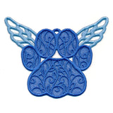 Cat Paw Ornament with Wings (Lace)