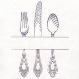Customizable Kitchen Frame - Cutlery Set