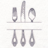 Customizable Kitchen Frame - Cutlery Set