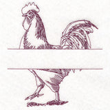 Customizable Kitchen Frame - Chicken