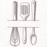 Customizable Kitchen Frame - Cooking Utensils