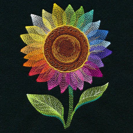 Rainbow Delights Sunflower
