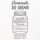 Homemade Ice Cream Recipe