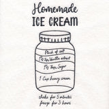 Homemade Ice Cream Recipe