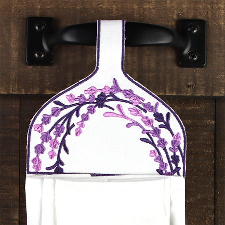 Farmhouse Lavender Towel Topper