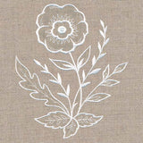 Wild Anemone Accent (Whitework)