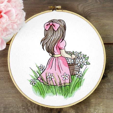 Childhood Nostalgia - Picking Wildflowers