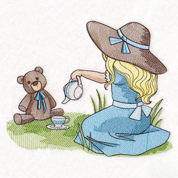 Childhood Nostalgia - Tea Time with Teddy