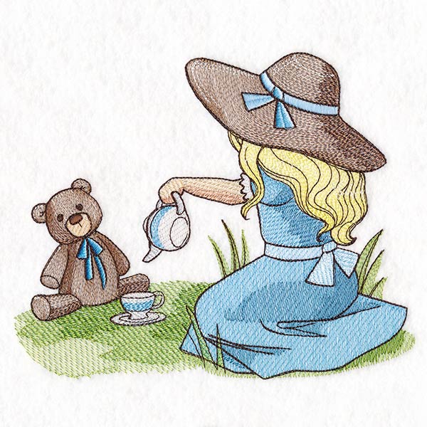 Childhood Nostalgia - Tea Time with Teddy