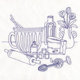 Timeless Kitchen Scenes - Baking