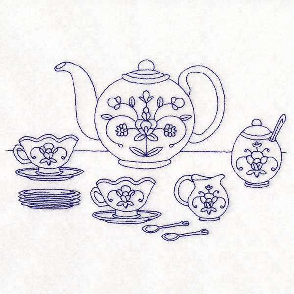 Timeless Kitchen Scenes - Tea Time