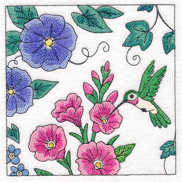 Garden Window Scene - Block 1