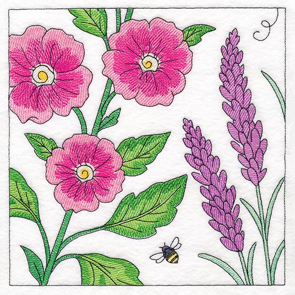 Garden Window Scene - Block 3